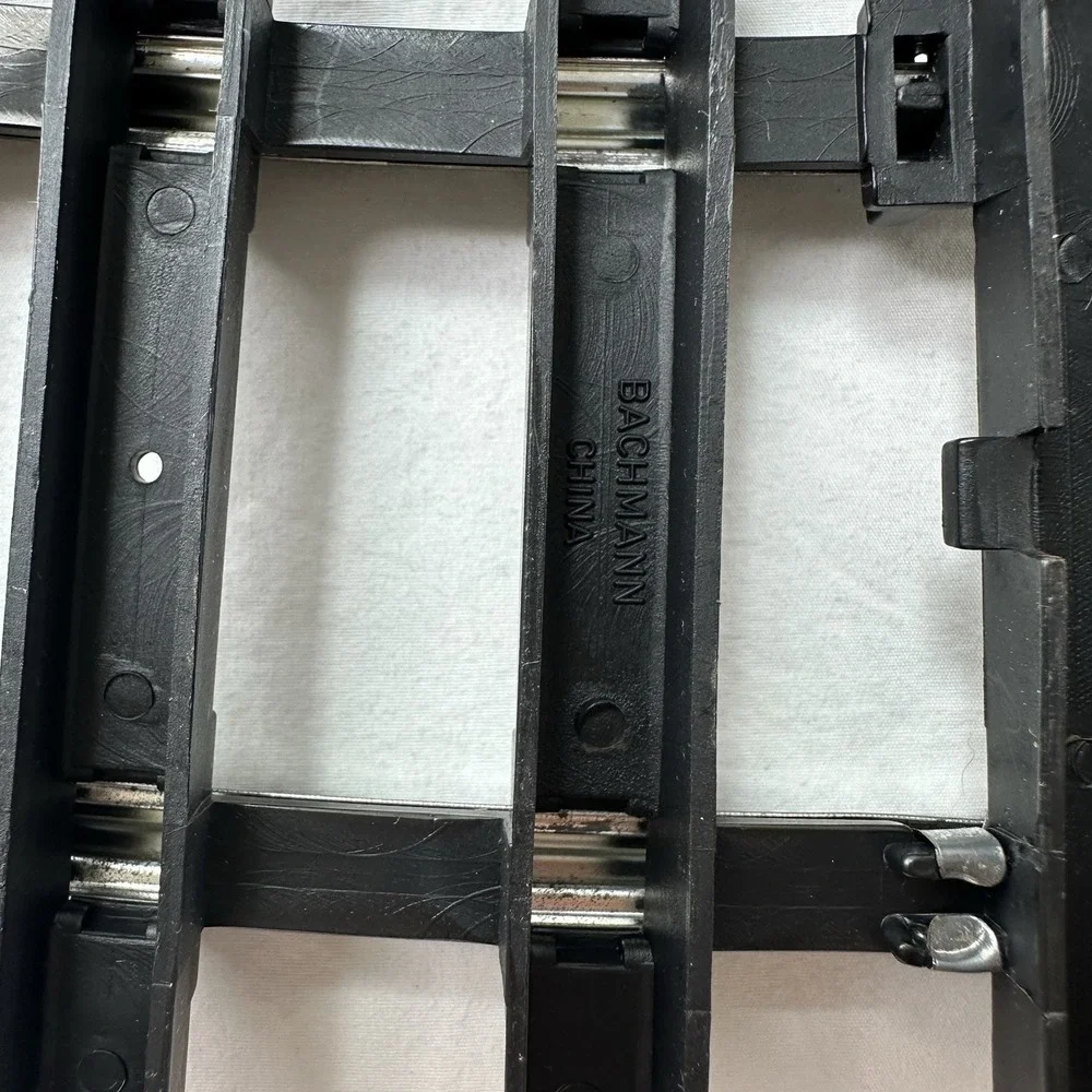 Bachmann Train Track G Gauge Straight & Curved Black Lot Of 23 Used Vintage - Picture 9 of 13